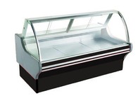 任意曲げられたガラス調理された食糧フリーザーのデリカテッセンの表示冷却装置/クーラーの長さ
