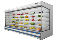 Condenseringの遠隔単位が付いているカスタマイズされたスーパーマーケットの開いたデッキの表示冷却装置
