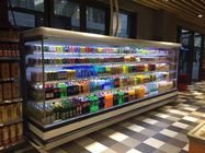 12ftのMultideckの表示冷却装置をつける長い食料雑貨品店のMultideckの開いたスリラーLED