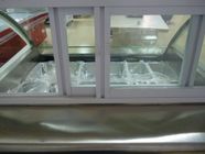 環境保護の小型アイス クリームの表示フリーザー/ショーケース 6 の容器