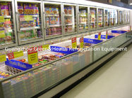 スーパーマーケットの表示フリーザーによって結合されるフリーザー冷却装置表示