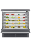 Multideckの商業表示フリーザーのフルーツ野菜の開いた表示クーラーのエネルギー効率