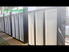 冷却装置フリーザーの両開きドア冷却装置飲料/アルコール飲料の表示クーラー