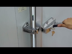 ガラス ドアが付いている冷凍の背部負荷表示冷却装置フリーザーは厚さ75mmにパネルをはめる