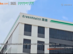 1000L 商用 曲がったガラス トップ アイランド ディスプレイ 冷蔵庫 スーパーマーケット