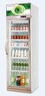 直立したガラス ドアのDanfoss/飲み物が付いている商業飲料のクーラーはスリラーを表示します