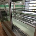 日本のパン屋の表示輸入された圧縮機が付いているガラス ドアのキャビネット