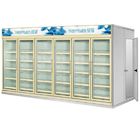 店のためのガラス ドアのコンパクト冷却装置 0 - 10 程度の動的冷却