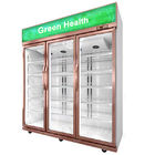 R134直立したスーパーマーケットの商業ガラス ドア冷却装置