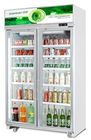 冷たい飲み物のための直立した商業飲料のクーラー/ガラス ドアが付いているペプシの表示冷却装置