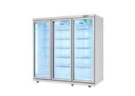 表示スリラーの商業飲料より涼しい冷却装置ガラス ドア冷却装置