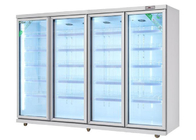 表示スリラーの商業飲料より涼しい冷却装置ガラス ドア冷却装置