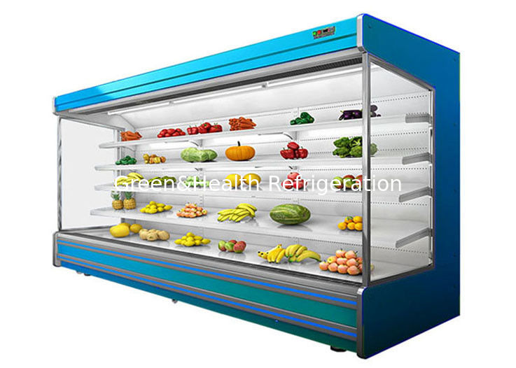 野菜外気のスリラーのMultideckジュースのフルーツのモール冷却装置