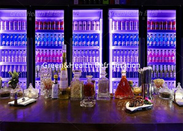 トップライトボックス 740L CCC自動解凍飲料とワイン冷蔵庫