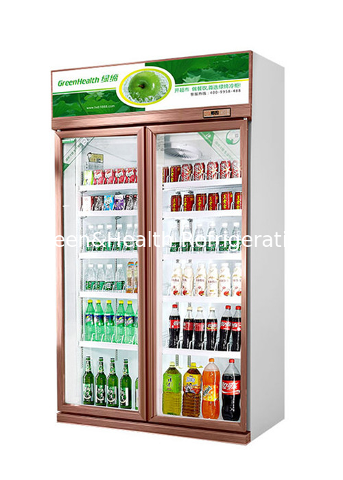直立ガラスドア冷蔵庫、コンビニエンスストア/レストラン＆カフェ向け業務用飲料クーラー