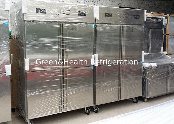 レストランキッチン用の自動解凍とLED照明のレッチイン冷蔵庫