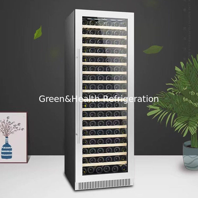 ETL証明書 418L 220V 50HZ 自動解凍システムを持つ 360° 空気換気ワイン冷蔵庫