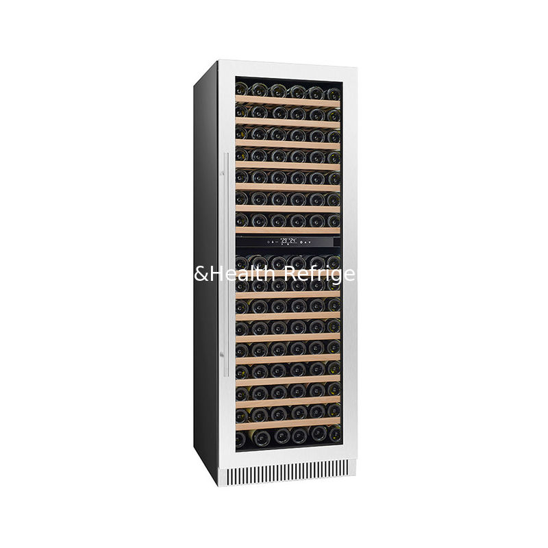 ETL証明書 カスタマイズ可能な 185 ボトル 445L ワインディスプレイ 冷蔵庫 110V 220V 50HZ 60HZ