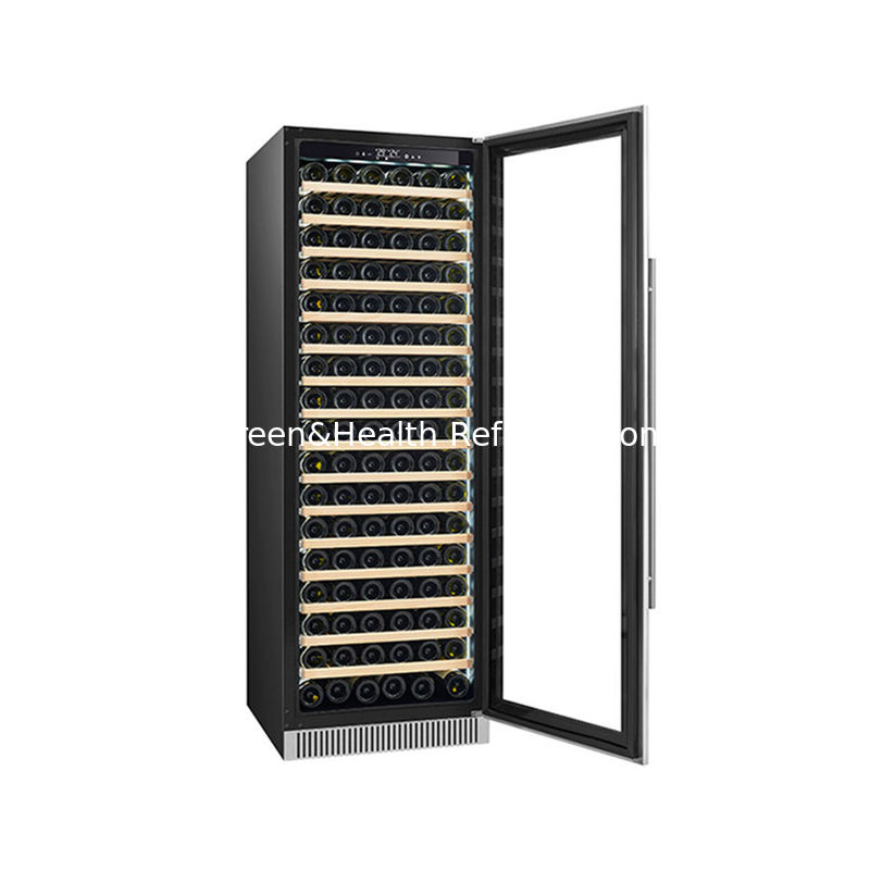 ETL証明書 カスタマイズ可能な 185 ボトル 445L ワインディスプレイ 冷蔵庫 110V 220V 50HZ 60HZ