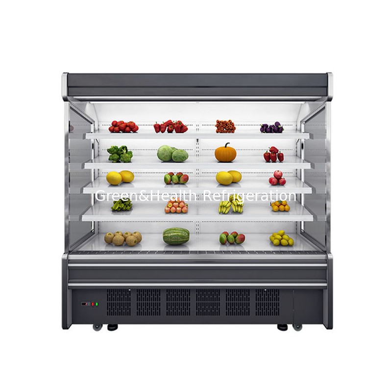 プラグイン型 野菜ディスプレイ 冷蔵庫 マルチデックディスプレイ チラー 商用オープンケース チラー
