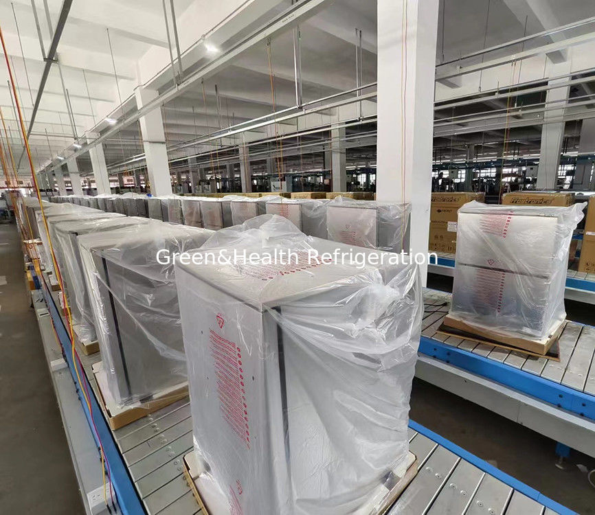 ETL証明書 150L 168缶 ステンレス鋼 固体ドア 屋外飲料冷蔵庫