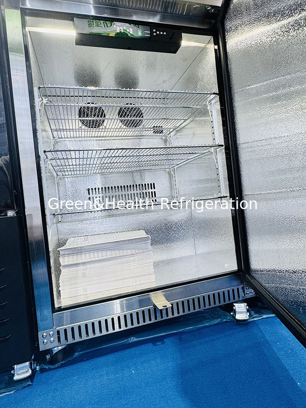 ETL証明書 150L 168缶 ステンレス鋼 固体ドア 屋外飲料冷蔵庫