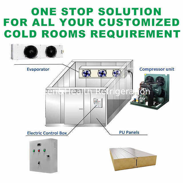 モジュラルのデザイン ウォーク イン カメラ 冷蔵庫 冷蔵庫 倉庫 販売