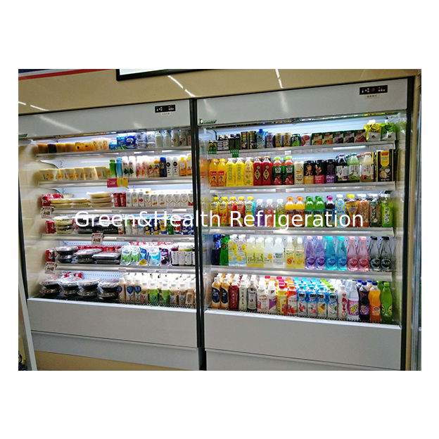 小型コンビニ 五層棚 果物収納 ディスプレイ 小型開封冷蔵庫