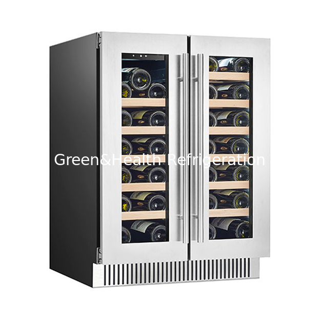 ETL証明書 工場直販 68 ボトル オーク レイム レッドワイン 冷蔵ディスプレイ レッドワイン 冷蔵庫