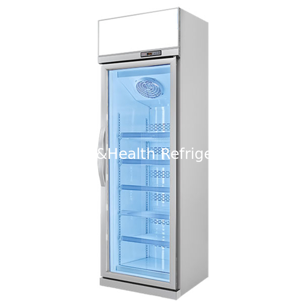 スーパーマーケット/店舗用 シングルドア 高級冷凍食品保管用ディスプレイ冷凍庫