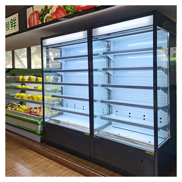 便利店/スーパーマーケットにおける果物/野菜の保管および展示のための小型オープンスタイル冷蔵庫