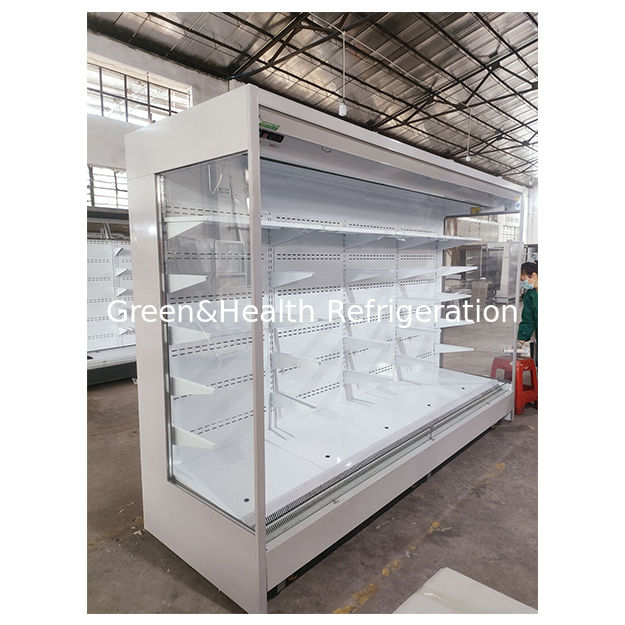 高品質の右角 スーパーマーケット 冷蔵庫 倉庫 ディスプレイ 工場の冷蔵庫