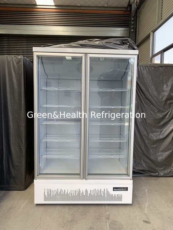 Energy Commercial Beverage Cooler 3 Glass Door Reach In Refrigerator for Supermarkets and Convenience Stores