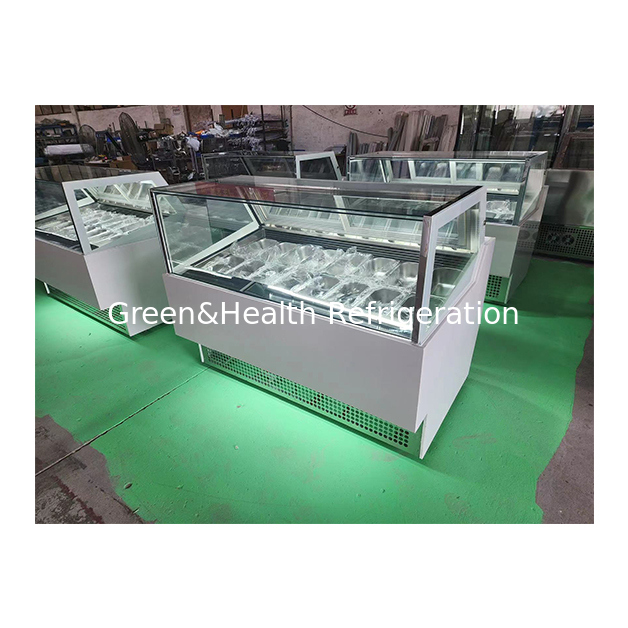 店舗/ストア向けアイスクリーム冷蔵保管ディスプレイ冷蔵庫冷凍庫