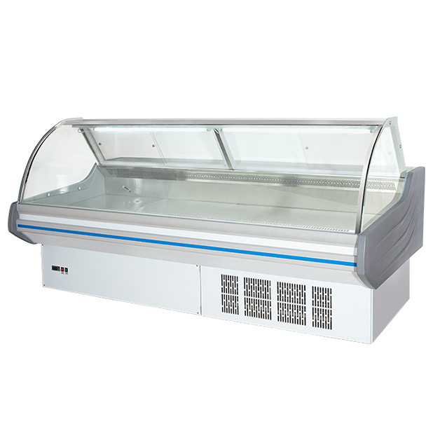 Cooked Food Stores/Markets/Supermarkets Use Refrigerated Display Cabinets Freezer Specifically Designed For Displaying Cooked Food