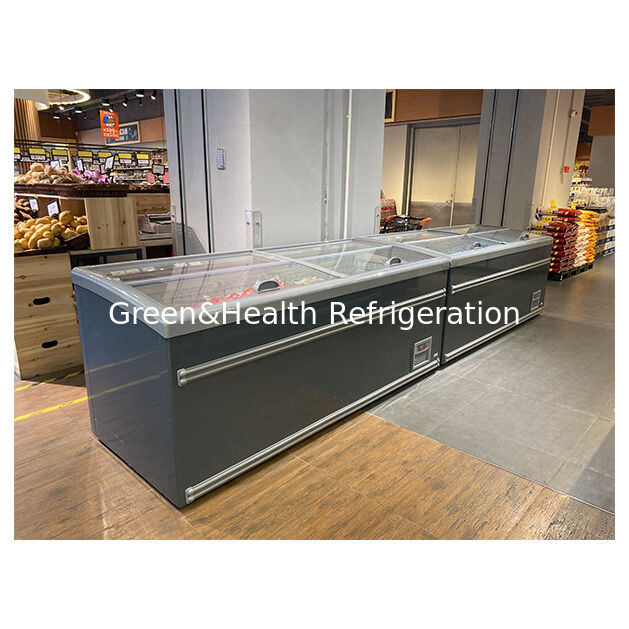 商用島 冷蔵庫 スーパーマーケット 冷蔵庫 ポップスアイスクリーム 製品保管 深冷凍庫