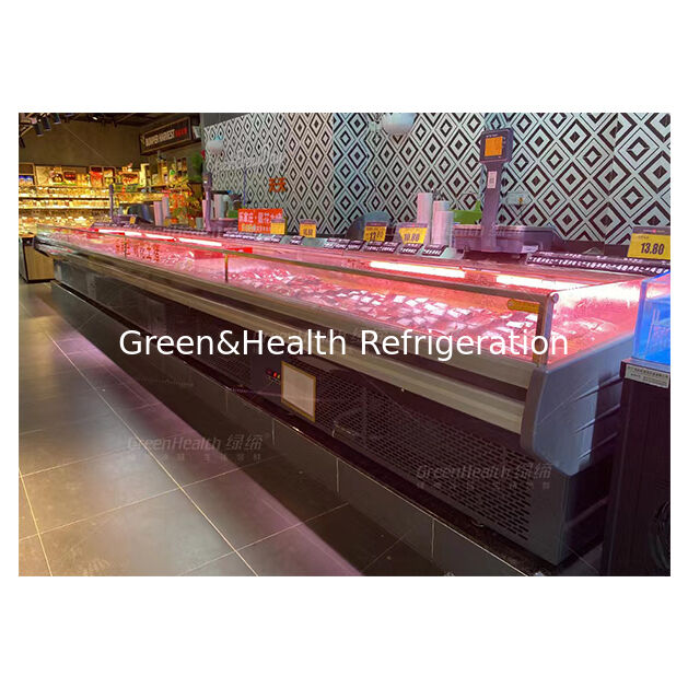 内蔵輸入コンプレッサー工場直販セミオープン生鮮肉冷蔵冷凍庫