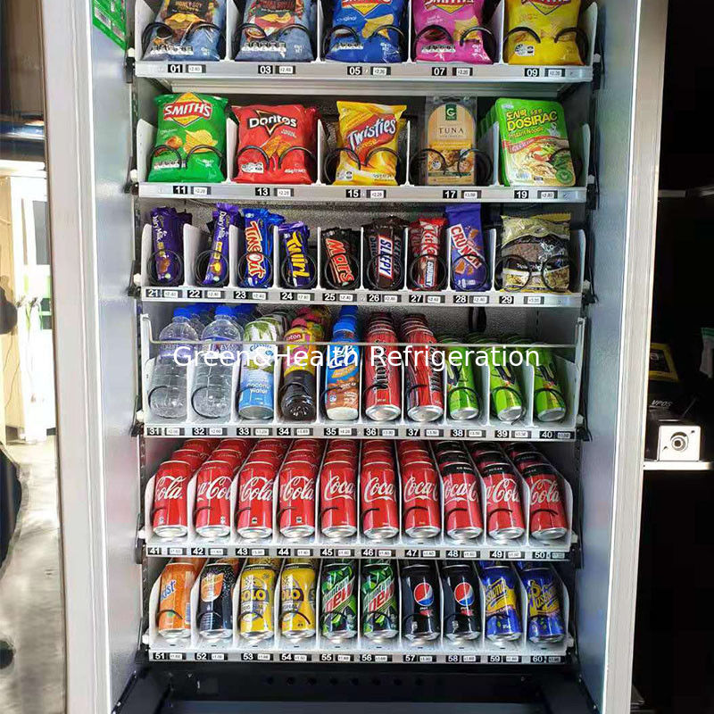 カスタムLED照明,自動閉じるドア,Danfoss/Embracoコンプレッサー付きの商用飲料ディスプレイ冷蔵庫