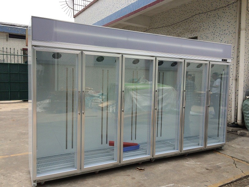 自由で永続的なガラス ドア冷却装置ショーケースの低温貯蔵の部屋