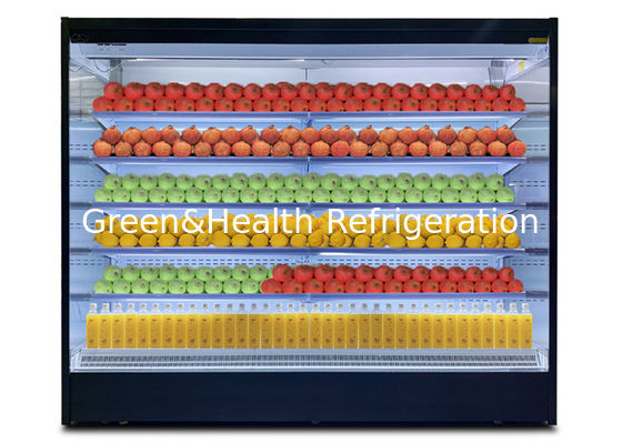 リモートシステム 右角 商業用 オープン フロント マルチ デック ディスプレイ チラー
