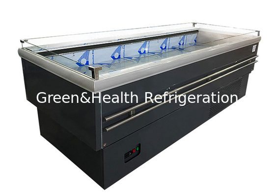 店のための大きい冷房機器の商業表示島のフリーザーの開いた上