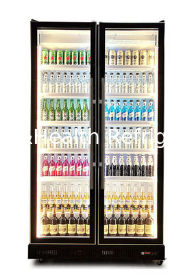 軽く贅沢で冷たい飲料の表示より冷たいビール2か3ドアの表示冷却装置