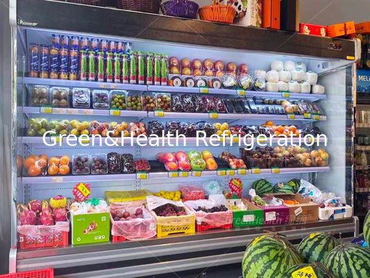 野菜外気のスリラーのMultideckジュースのフルーツのモール冷却装置