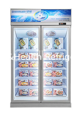 ファンのスーパーマーケットのための冷却の冷凍食品冷却装置表示フリーザー