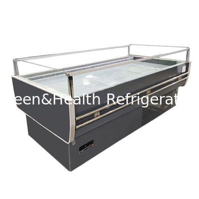 店の開いたタイプのための食糧によって冷やされる保存のフルーツの表示スリラー