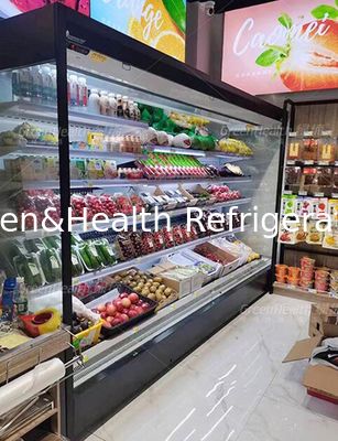 多デッキが付いている大きい永続的な冷凍装置の開いたスリラー