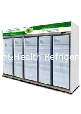 食品を新鮮に保つためのファッショナブルなスーパーマーケットの飲料クーラー