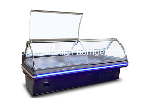 R290 商用デリディスプレイ ショウケース 冷蔵庫 機器 肉屋用の冷蔵庫