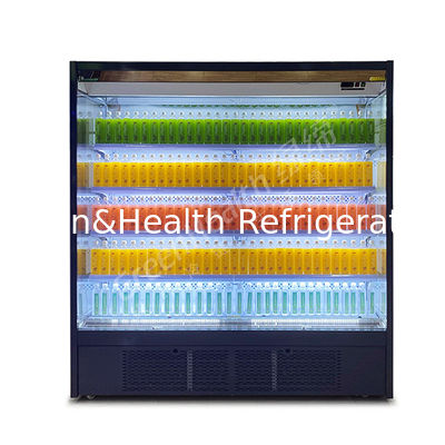 5層ディスプレイ 棚 右角 下部ユニット オープン 収納 ディスプレイ 冷蔵庫