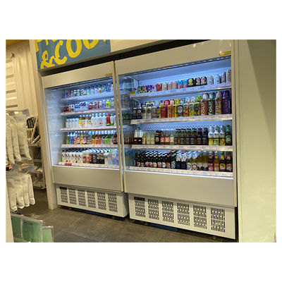 小型貯蔵ディスプレイ冷蔵フルーツ/野菜/ミルクオープン冷凍庫ミニ冷蔵庫